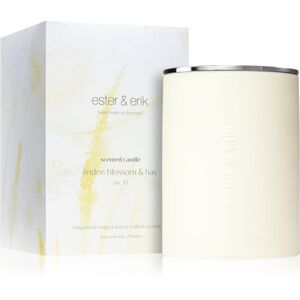ester & erik scented candle linden blossom & hay (no. 13) vonná svíčka 350 g