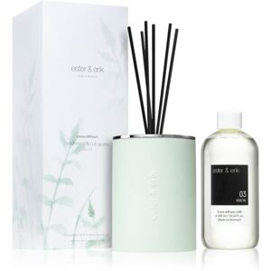 ester & erik room diffuser wild mint & cut grass (no. 03) aroma difuzér s náplní 300 ml