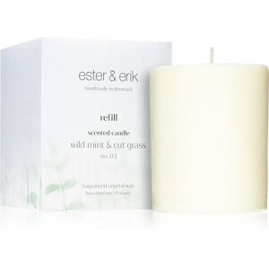 ester & erik scented candle wild mint & cut grass (no. 03) vonná svíčka náhradní náplň 350 g