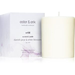 ester & erik scented candle danish pear & white blossom (no. 04) vonná svíčka náhradní náplň 350 g