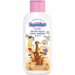 Bambino Kids Bolek and Lolek sprchový gel a šampon 2 v 1 Meerkat 400 ml