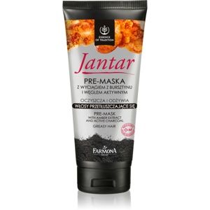 Farmona Jantar maska na vlasy s aktivním uhlím pro mastné vlasy