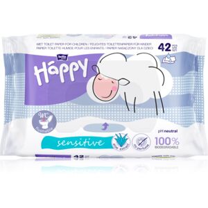 BELLA Baby Happy Sensitive vlhčený toaletní papír pro děti 42 ks