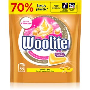 Woolite Pro-Care kapsle na praní s keratinem 33 ks
