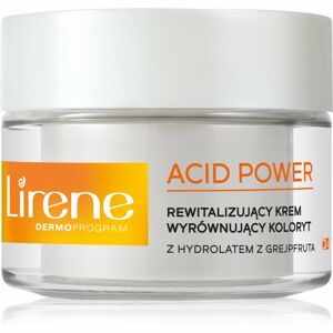 Lirene Acid Power revitalizační krém pro sjednocení barevného tónu pleti 50 ml