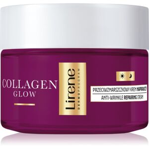 Lirene Collagen Glow 70+ protivráskový a regenerační krém pro výživu pleti a udržení její přirozené hydratace 50 ml