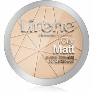 Lirene City Matt matující pudr odstín 01 Transparent 9 g