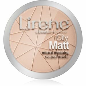 Lirene City Matt matující pudr odstín 02 Natural 9 g