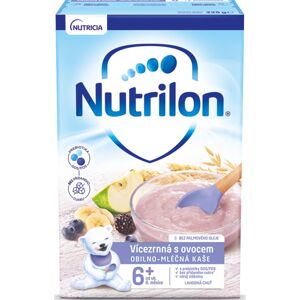 Nutrilon Obilno-mléčná kaše vícezrnná kaše s ovocem 225 g