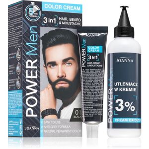 Joanna Power Men barva na vlasy pro muže odstín Black