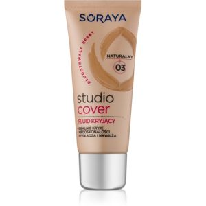 Soraya Studio Cover krycí make-up s vitamínem E odstín 03 Natural 30 ml
