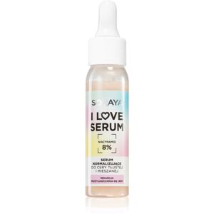 Soraya I Love Serum normalizační fluid k redukci kožního mazu 8% Niacinamid 30 ml