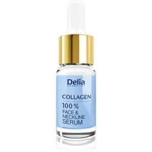 Delia Cosmetics Professional Face Care Collagen intenzivní protivráskové a hydratační sérum na obličej, krk a dekolt 10 ml
