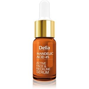 Delia Cosmetics Professional Face Care Mandelic Acid vyhlazující sérum s kyselinou mandlovou na obličej, krk a dekolt 10 ml