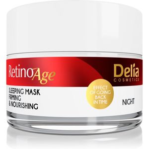 Delia Cosmetics Retino Age vyživující a zpevňující maska na noc 50 ml