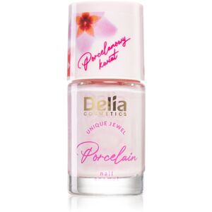 Delia Cosmetics Porcelain lak na nehty 2 v 1 odstín 05 Pink 11 ml