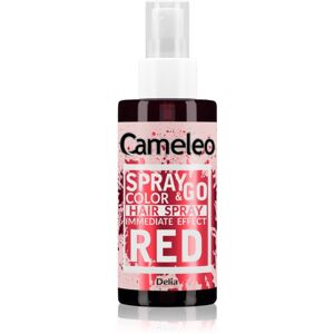 Delia Cosmetics Cameleo Spray & Go tónující sprej na vlasy odstín Red 150 ml