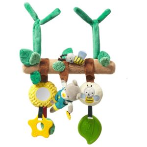BabyOno Have Fun Educational Toy kontrastní závěsná hračka Gardener Teddy 1 ks