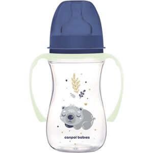 Canpol babies EasyStart Sleepy Koala 240 ml kojenecká láhev 3 m+ Blue 240 ml