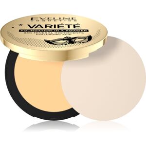 Eveline Cosmetics Variété minerální kompaktní pudr s aplikátorem odstín 03 Light Vanilla 8 g