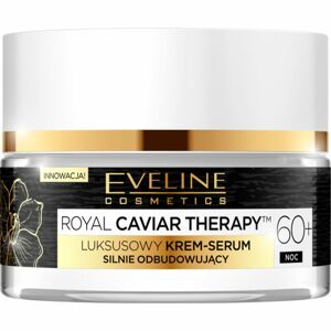 Eveline Cosmetics Royal Caviar Therapy intenzivní noční krém se šnečím extraktem 60+ 50 ml