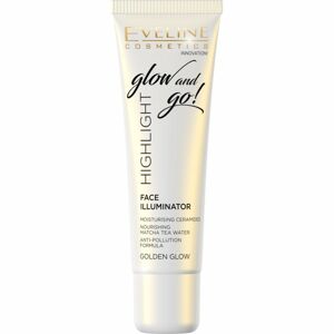 Eveline Cosmetics Glow & Go tekutý rozjasňovač odstín 01 Golden Glow 20 ml