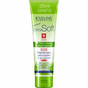 Eveline Cosmetics Extra Soft SOS krém na ruce pro suchou namáhanou pokožku s pumpičkou 200 ml