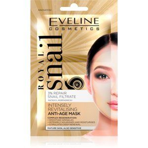 Eveline Cosmetics Royal Snail revitalizační pleťová maska s omlazujícím účinkem 10 ml