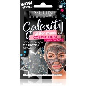 Eveline Cosmetics Galaxity Glitter Mask čisticí maska se třpytkami 10 ml