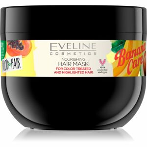 Eveline Cosmetics Food for Hair Banana vyživující maska na vlasy pro barvené a melírované vlasy 500 ml