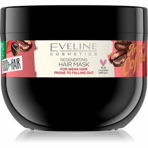 Eveline Cosmetics Food for Hair Aroma Coffee vyživující maska na vlasy pro slabé vlasy s tendencí vypadávat 500 ml