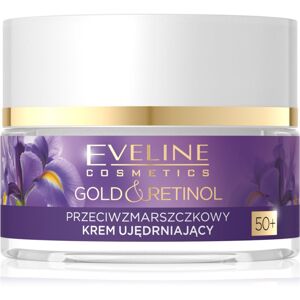 Eveline Cosmetics Gold & Retinol zpevňující krém proti vráskám 50+ 50 ml