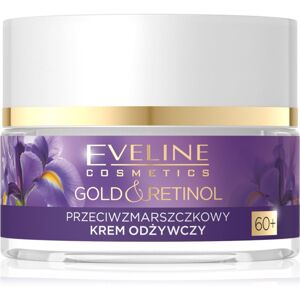 Eveline Cosmetics Gold & Retinol intenzivně vyživující krém proti vráskám 60+ 50 ml