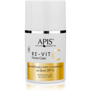 Apis Natural Cosmetics Re-Vit C Home Care lehký hydratační krém SPF 15 50 ml