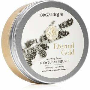 Organique Eternal Gold Smoothing Therapy cukrový peeling pro zralou pokožku 200 g
