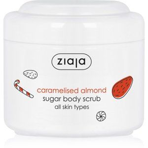 Ziaja Caramelised Almond zjemňující cukrový peeling 200 ml