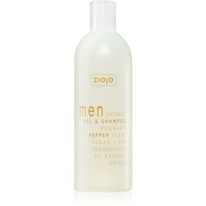 Ziaja Men sprchový gel na tělo a vlasy pro muže Mountain Pepper 400 ml
