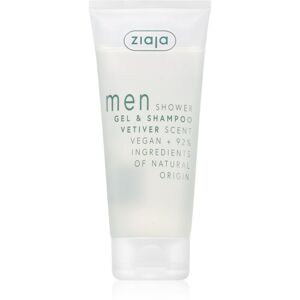 Ziaja Men sprchový gel a šampon 2 v 1 pro muže Vetiver 400 ml