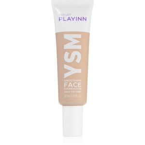 Inglot PlayInn YSM vyhlazující make-up pro mastnou a smíšenou pleť odstín 50 30 ml