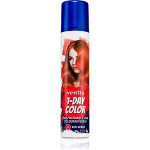 Venita 1-Day Color barevný sprej na vlasy odstín No. 4 - Red Spark 50 ml