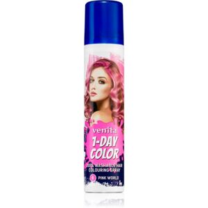 Venita 1-Day Color barevný sprej na vlasy odstín No. 8 - Pink World 50 ml