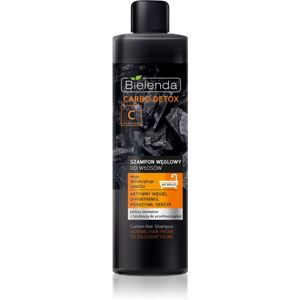 Bielenda Carbo Detox Active Carbon šampon s aktivními složkami uhlí pro normální až mastné vlasy 245 g
