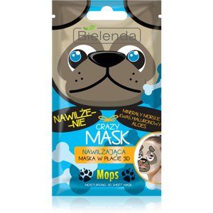 Bielenda Crazy Mask Pug hydratační maska 3D