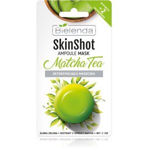 Bielenda Skin Shot Matcha Tea detoxikační pleťová maska