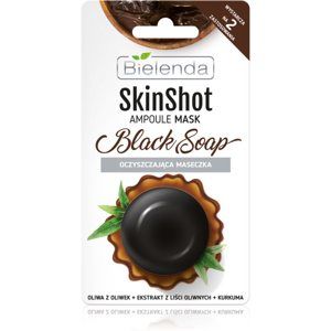 Bielenda Skin Shot Black Soap čisticí pleťová maska
