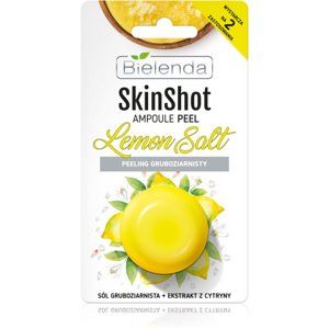 Bielenda Skin Shot Lemon Salt hrubozrnný peeling na obličej 8 g