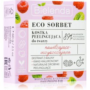 Bielenda Eco Sorbet Raspberry peelingové mýdlo 60 g