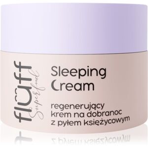 Fluff Superfood Sleeping Cream noční regenerační krém Moonmilk 50 ml