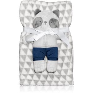Babymatex Panda Grey dárková sada pro děti od narození