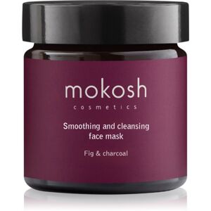 Mokosh Fig & Charcoal čisticí pleťová maska s vyhlazujícím efektem 60 ml